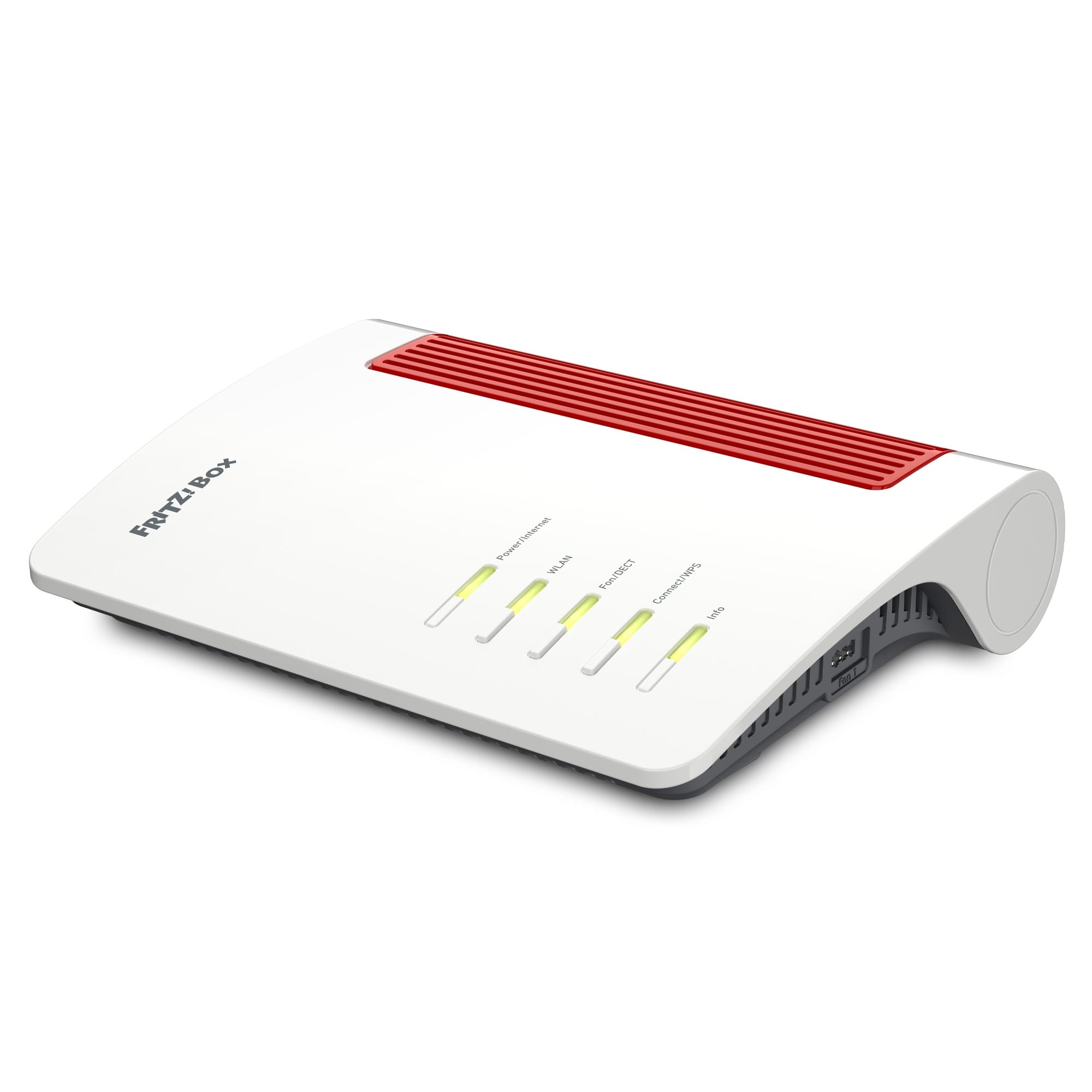 Router FRITZ!Box 4690 Wi-Fi 7 con porta 10 Gigabit, fornito da Interfibra sulla fibra 10 Gigabit